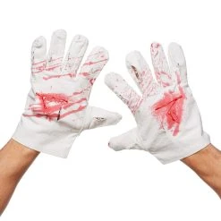 Spirit Halloween Bloody Work Gloves