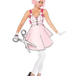 Spirit Halloween Adult Paper Doll Costume