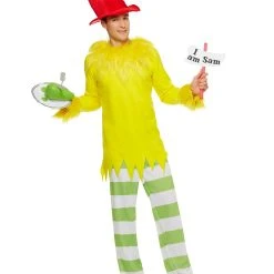 Spirit Halloween Adult Sam I Am Costume - Dr. Seuss 10 Spirit Halloween Adult Sam I Am Costume - Dr. Seuss -HALLOWEEN COSTUMES Sales Store 07403066 c