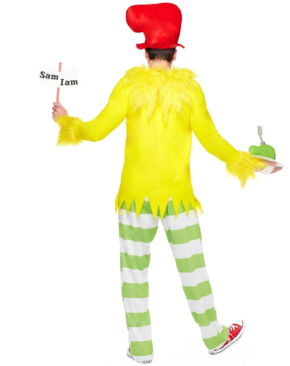 Spirit Halloween Adult Sam I Am Costume - Dr. Seuss 6 Spirit Halloween Adult Sam I Am Costume - Dr. Seuss - Image 4