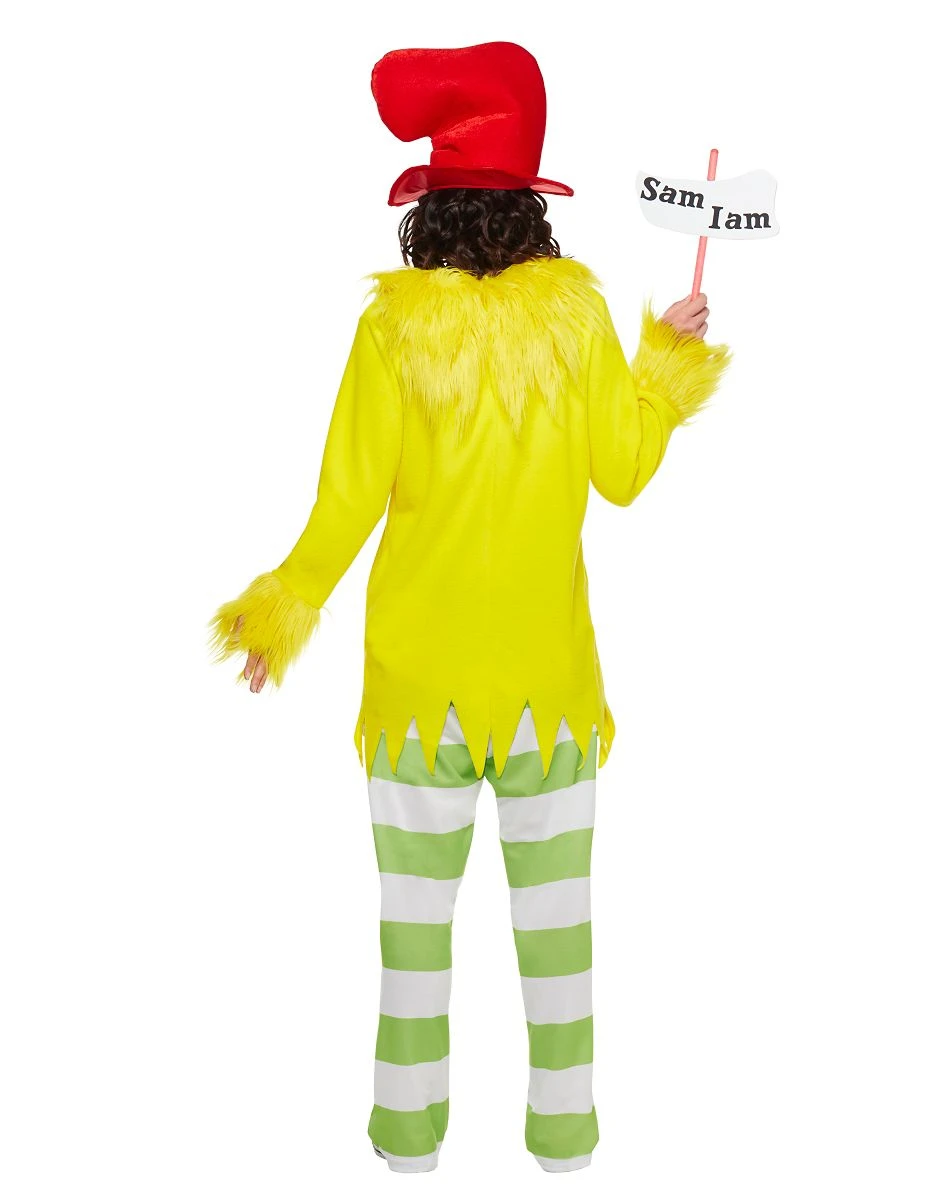Spirit Halloween Adult Sam I Am Costume - Dr. Seuss 8 Spirit Halloween Adult Sam I Am Costume - Dr. Seuss - Image 6