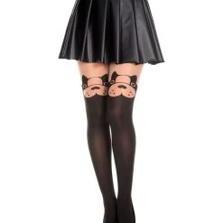 Spirit Halloween Dog Print Tights