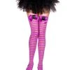 Spirit Halloween Purple Striped Spider Tights -HALLOWEEN COSTUMES Sales Store 07406812 a