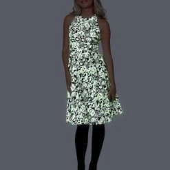 Spirit Halloween Creatures Of The Night Glow In The Dark Dress -HALLOWEEN COSTUMES Sales Store 07407067 d
