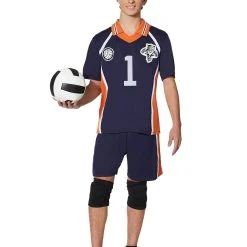 Spirit Halloween Adult Navy Volleyball Uniform Costume 8 Spirit Halloween Adult Navy Volleyball Uniform Costume -HALLOWEEN COSTUMES Sales Store 07423742 c