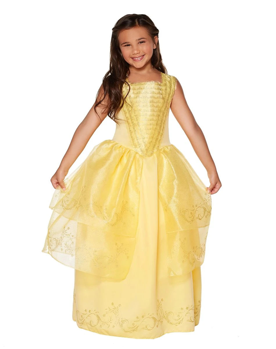 Spirit Halloween Kids Belle Costume Deluxe - Beauty and the Beast Movie 3 Spirit Halloween Kids Belle Costume Deluxe - Beauty and the Beast Movie