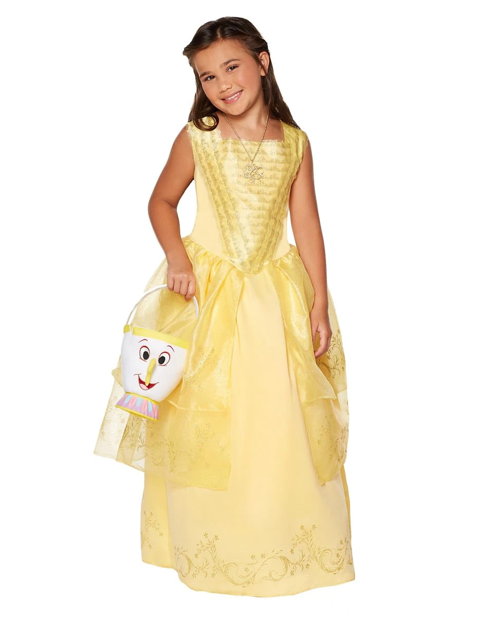 Spirit Halloween Kids Belle Costume Deluxe - Beauty and the Beast Movie 5 Spirit Halloween Kids Belle Costume Deluxe - Beauty and the Beast Movie - Image 3