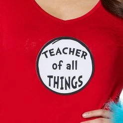 Spirit Halloween Teacher of All Things Patch - Dr. Seuss -HALLOWEEN COSTUMES Sales Store 07449168 c