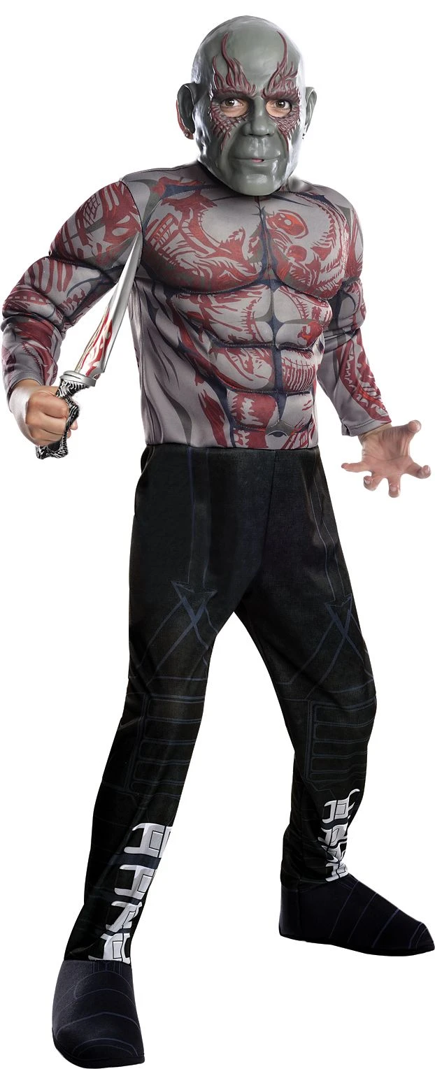 Spirit Halloween Kids Drax Costume - Guardians of the Galaxy 3 Spirit Halloween Kids Drax Costume - Guardians of the Galaxy