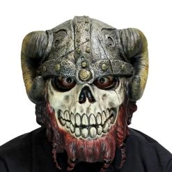 Spirit Halloween Viking Skeleton Full Mask