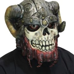 Spirit Halloween Viking Skeleton Full Mask -HALLOWEEN COSTUMES Sales Store 07470149 c