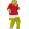 Spirit Halloween Adult How The Grinch Stole Christmas Costume - Dr. Seuss -HALLOWEEN COSTUMES Sales Store 07470487 a