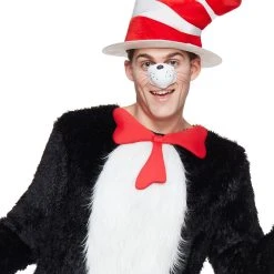 Spirit Halloween Adult Cat in the Hat Costume - Dr. Seuss -HALLOWEEN COSTUMES Sales Store 07470545 d