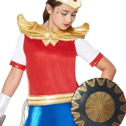 Spirit Halloween Kids Wonder Woman Costume - DC Super Hero Girls -HALLOWEEN COSTUMES Sales Store 07490303 c