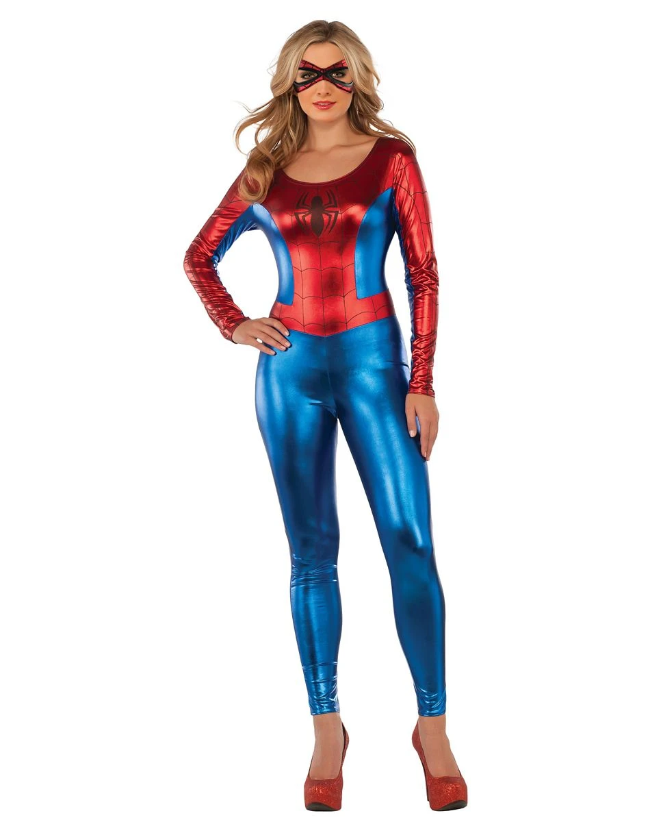 Spirit Halloween Adult Spider-Girl Catsuit Costume - Marvel 3 Spirit Halloween Adult Spider-Girl Catsuit Costume - Marvel