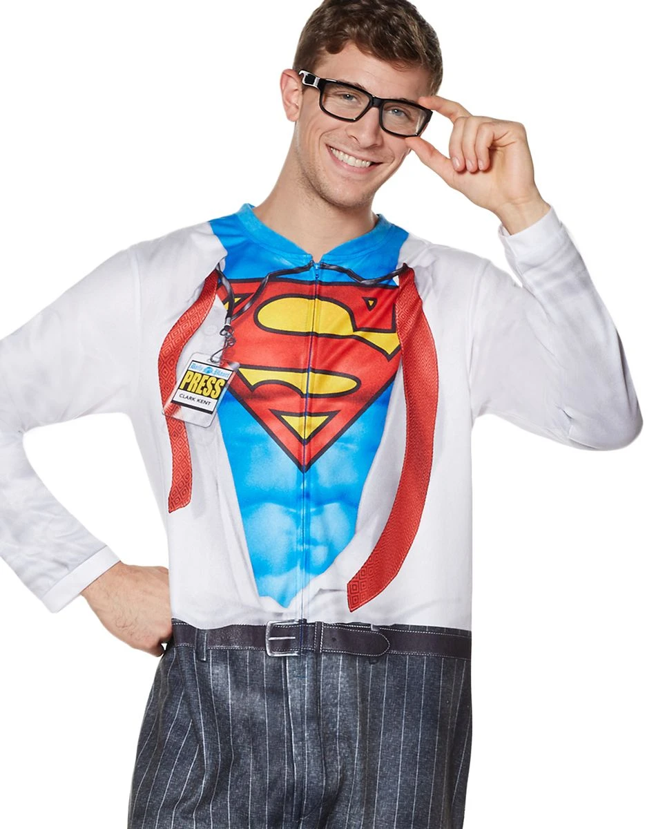 Spirit Halloween Clark Kent Union Suit - DC Comics 5 Spirit Halloween Clark Kent Union Suit - DC Comics - Image 3