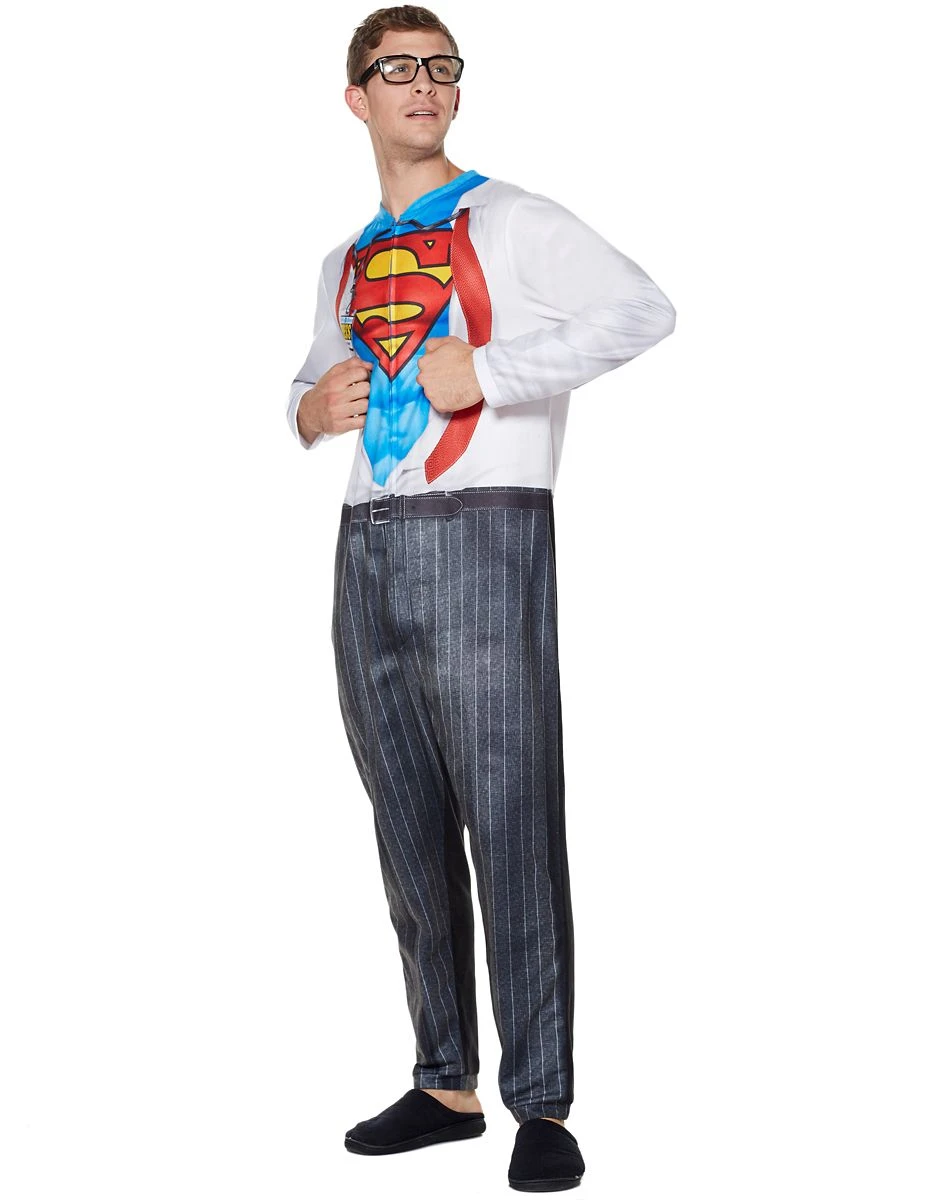 Spirit Halloween Clark Kent Union Suit - DC Comics 6 Spirit Halloween Clark Kent Union Suit - DC Comics - Image 4