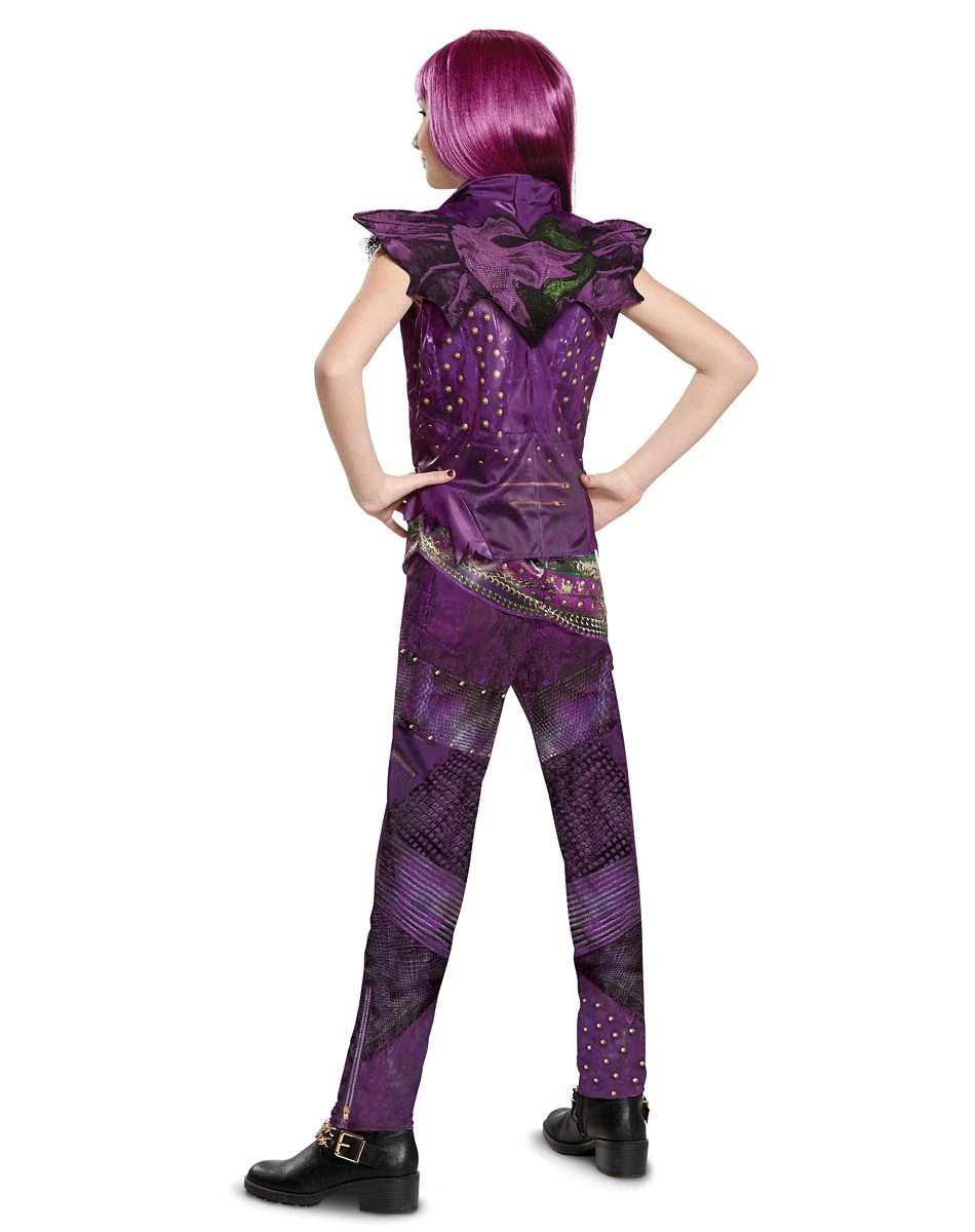 Spirit Halloween Kids Classic Isle Mal Costume - Descendants 2 4 Spirit Halloween Kids Classic Isle Mal Costume - Descendants 2 - Image 2