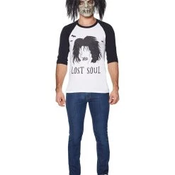 Spirit Halloween Lost Soul Billy Butcherson Raglan T Shirt - Hocus Pocus -HALLOWEEN COSTUMES Sales Store 07505092 d