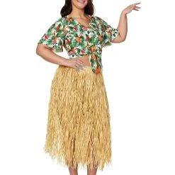 Spirit Halloween Plus Size Luau Shirt -HALLOWEEN COSTUMES Sales Store 07521446 c