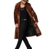 Spirit Halloween Faux Fur Coat -HALLOWEEN COSTUMES Sales Store 07521479 a