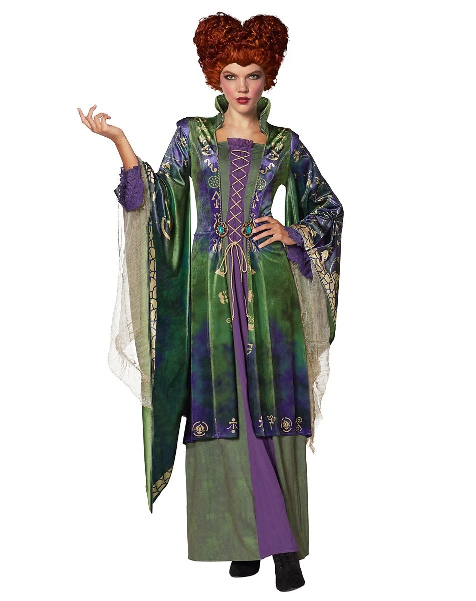 Spirit Halloween Adult Winifred Sanderson Costume The Signature Collection - Hocus Pocus 4 Spirit Halloween Adult Winifred Sanderson Costume The Signature Collection - Hocus Pocus - Image 2