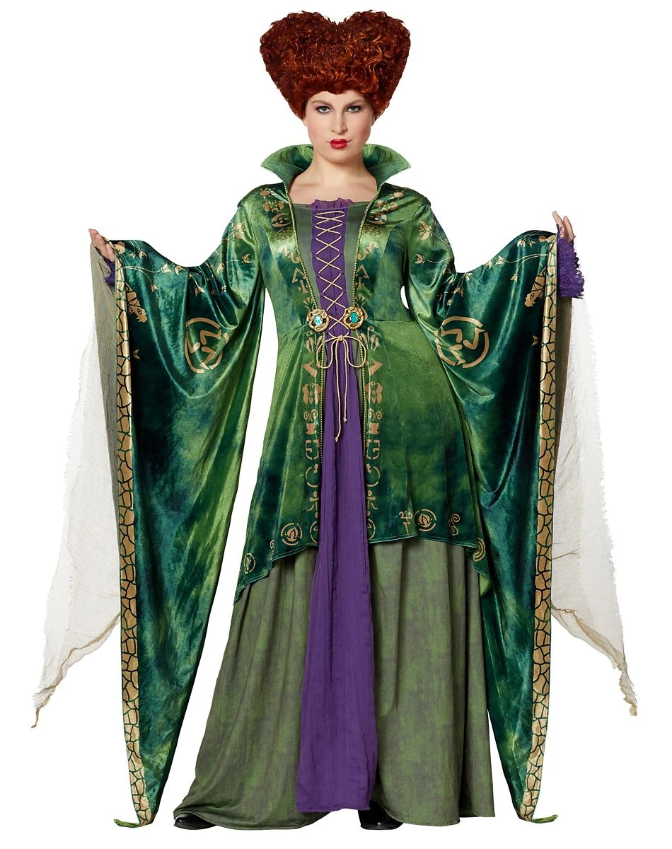 Spirit Halloween Adult Winifred Sanderson Costume The Signature Collection - Hocus Pocus 6 Spirit Halloween Adult Winifred Sanderson Costume The Signature Collection - Hocus Pocus - Image 4