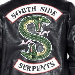 Spirit Halloween Unisex Southside Serpents Jacket – Riverdale -HALLOWEEN COSTUMES Sales Store 07530835 c