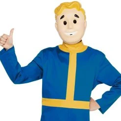 Spirit Halloween Kids Vault 76 Jumpsuit Costume - Fallout -HALLOWEEN COSTUMES Sales Store 07540651 c