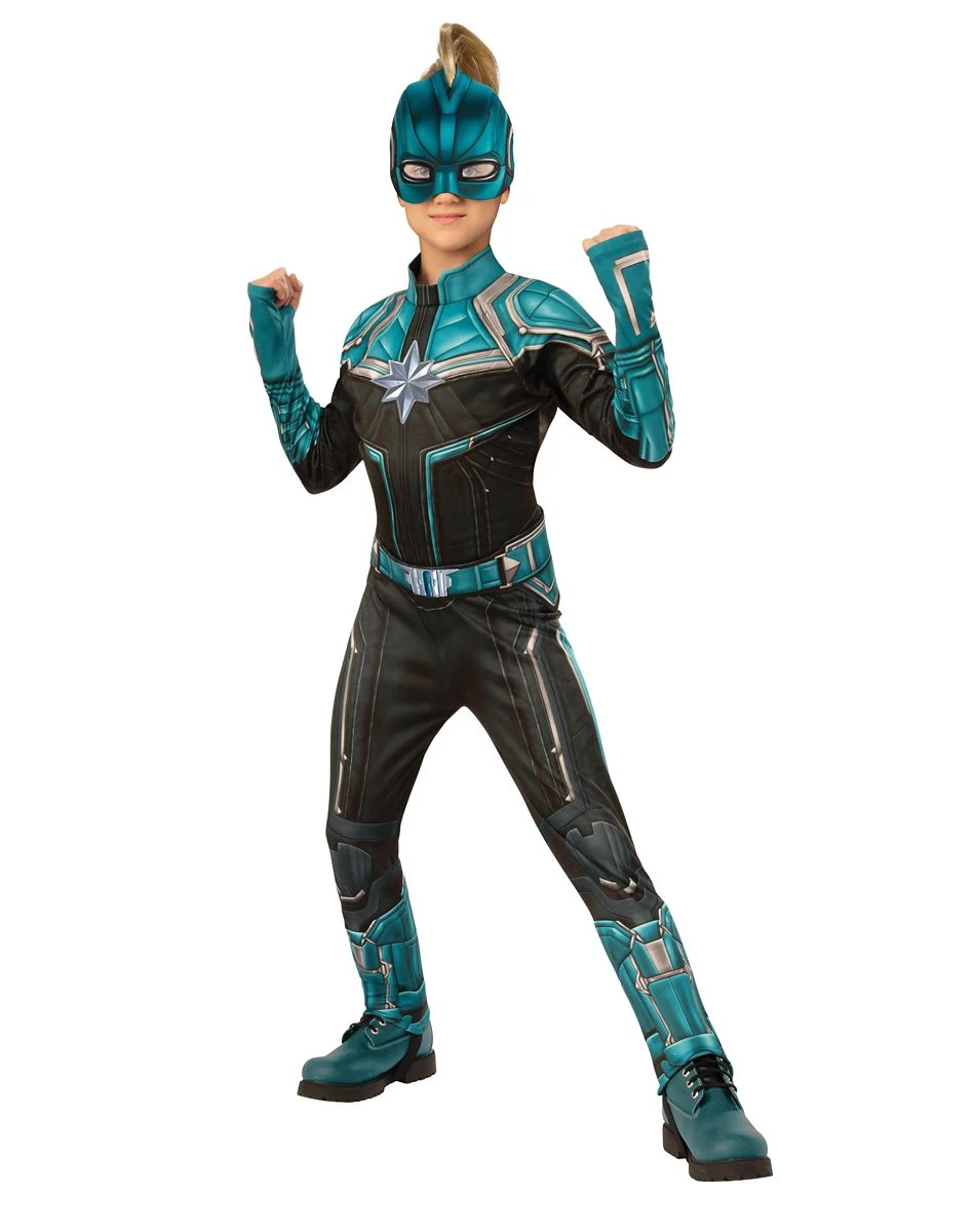 Spirit Halloween Kids Kree Suit - Captain Marvel 3 Spirit Halloween Kids Kree Suit - Captain Marvel