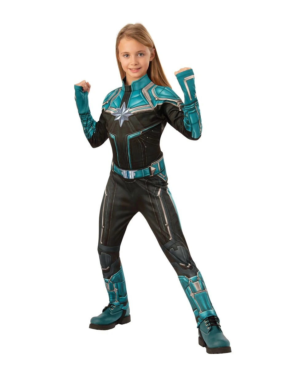 Spirit Halloween Kids Kree Suit - Captain Marvel 4 Spirit Halloween Kids Kree Suit - Captain Marvel - Image 2