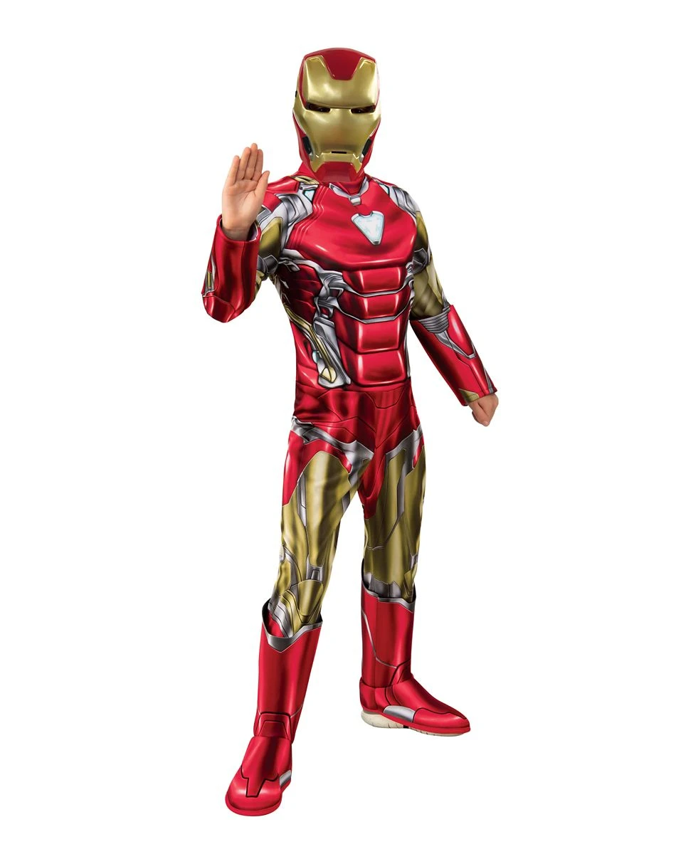 Spirit Halloween Kids Iron Man Costume Deluxe - Avengers: Endgame 3 Spirit Halloween Kids Iron Man Costume Deluxe - Avengers: Endgame
