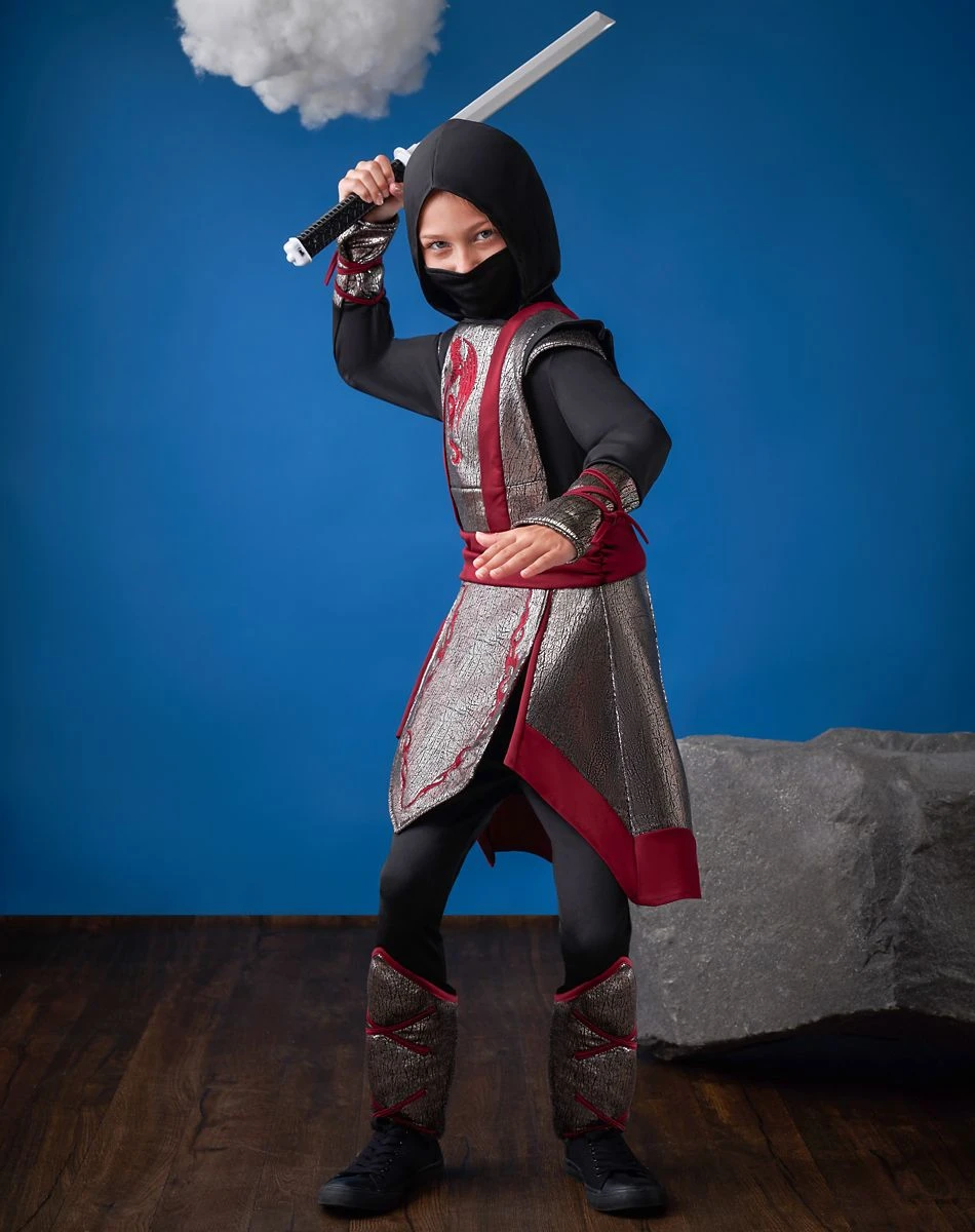 Spirit Halloween Kids Ultimate Ninja Costume - The Signature Collection 3 Spirit Halloween Kids Ultimate Ninja Costume - The Signature Collection