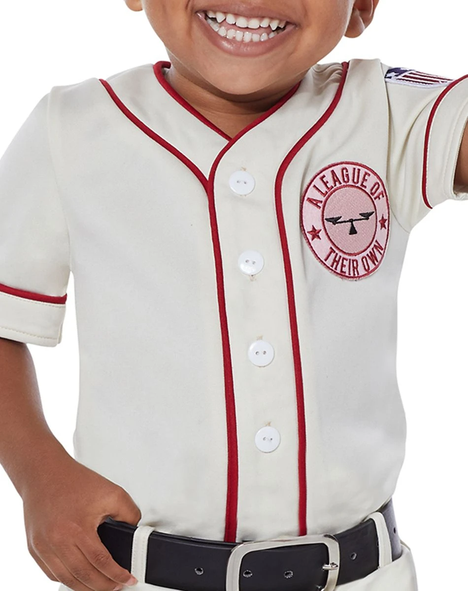 Spirit Halloween Toddler Jimmy Costume - A League of Their Own 5 Spirit Halloween Toddler Jimmy Costume - A League of Their Own - Image 3