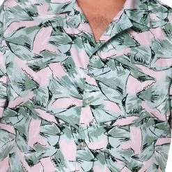 Spirit Halloween Hopper Button Down Plus Size Shirt - Stranger Things -HALLOWEEN COSTUMES Sales Store 07560550 c