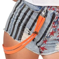 Spirit Halloween Harley Quinn Denim Shorts and Suspenders - Birds of Prey 9 Spirit Halloween Harley Quinn Denim Shorts and Suspenders - Birds of Prey -HALLOWEEN COSTUMES Sales Store 07563174 d