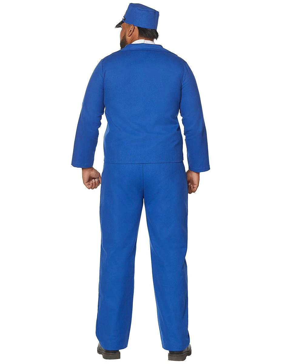 Spirit Halloween Adult Train Conductor Plus Size Costume 4 Spirit Halloween Adult Train Conductor Plus Size Costume - Image 2