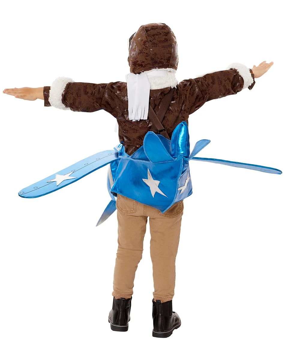 Spirit Halloween Toddler Ride-Along Plane and Pilot Costume 4 Spirit Halloween Toddler Ride-Along Plane and Pilot Costume - Image 2