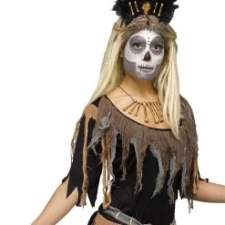 Spirit Halloween Voodoo Queen Deluxe Headpiece