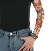 Spirit Halloween Punk Flower Sleeve Tattoo 2 Spirit Halloween Punk Flower Sleeve Tattoo -HALLOWEEN COSTUMES Sales Store 07597909 a