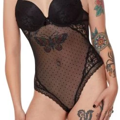 Spirit Halloween Flock Mesh Bodysuit -HALLOWEEN COSTUMES Sales Store 07603160 b