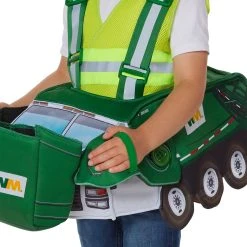 Spirit Halloween Toddler Waste Management Ride-Along Costume With Sound -HALLOWEEN COSTUMES Sales Store 07616873 c