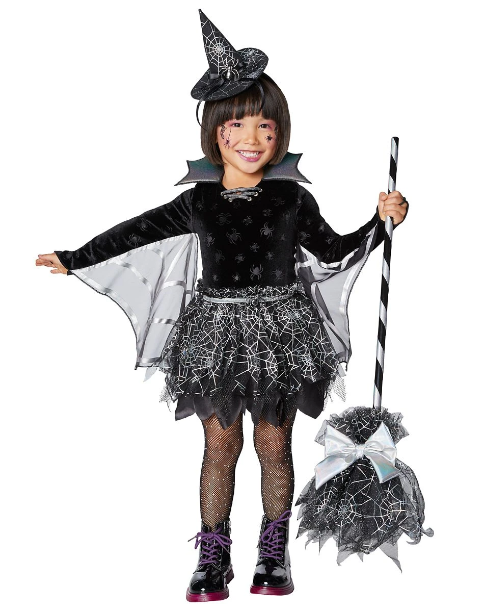 Spirit Halloween Toddler Spider Web Witch Costume 3 Spirit Halloween Toddler Spider Web Witch Costume