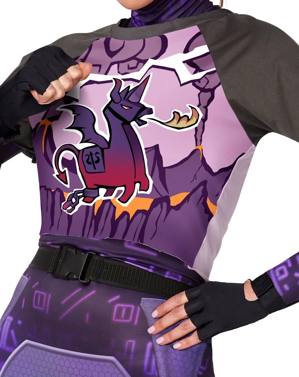 Spirit Halloween Adult Dark Bomber Costume - Fortnite 4 Spirit Halloween Adult Dark Bomber Costume - Fortnite - Image 2