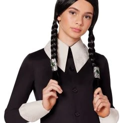 Spirit Halloween Kids Wednesday Addams Costume - The Addams Family 2 8 Spirit Halloween Kids Wednesday Addams Costume - The Addams Family 2 -HALLOWEEN COSTUMES Sales Store 07630718 c