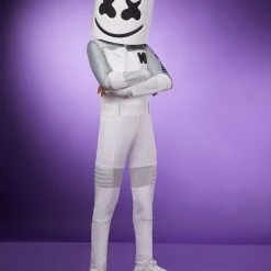 Spirit Halloween Kids Marshmello Jumpsuit Costume