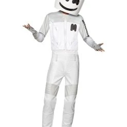 Spirit Halloween Kids Marshmello Jumpsuit Costume 9 Spirit Halloween Kids Marshmello Jumpsuit Costume -HALLOWEEN COSTUMES Sales Store 07639354 d