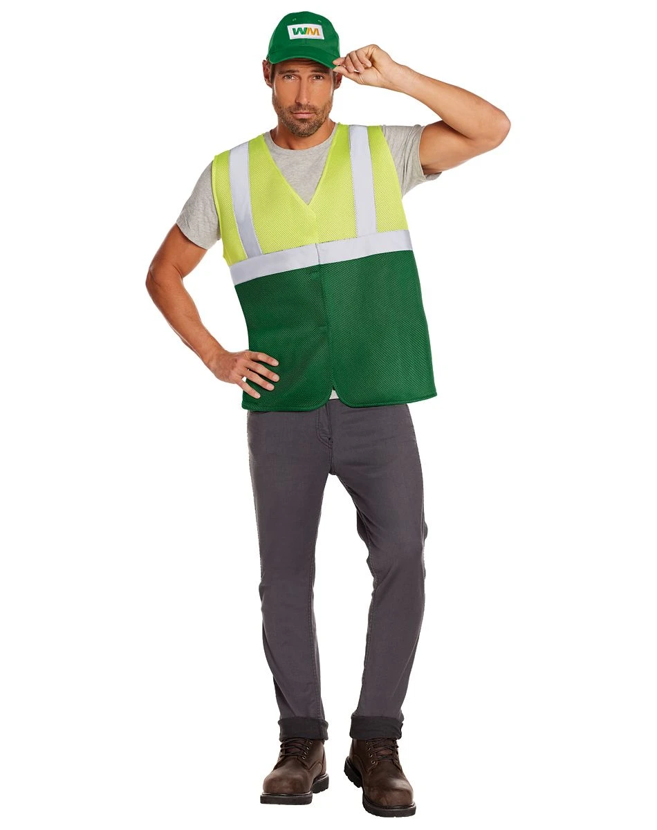 Spirit Halloween Waste Management Costume Kit 3 Spirit Halloween Waste Management Costume Kit