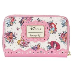 Spirit Halloween Loungefly Princess Tattoos Zip Wallet - Disney Princesses -HALLOWEEN COSTUMES Sales Store 07641756 d