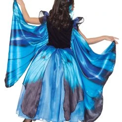 Spirit Halloween Kids Blue Butterfly Dress Costume - The Signature Collection -HALLOWEEN COSTUMES Sales Store 07648769 c
